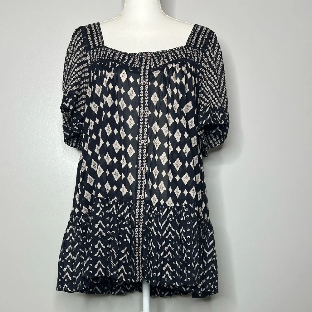 Free People Hearts Desire Printed Tunic or Mini Dress